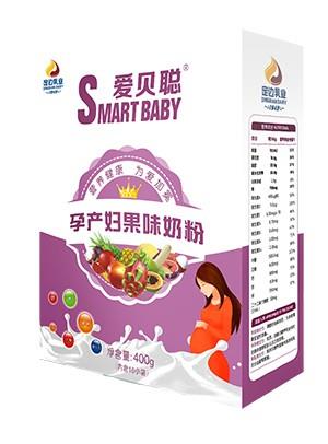 愛貝聰孕產婦果味奶粉400g盒